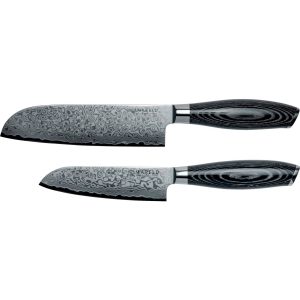 Akio Knivsæt, 2 knive, sort