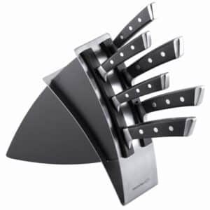 Knivsæt med knivblok - Billig fragt