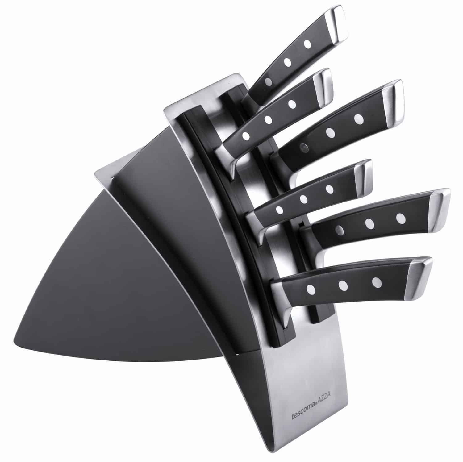 Knivsæt med knivblok - Billig fragt